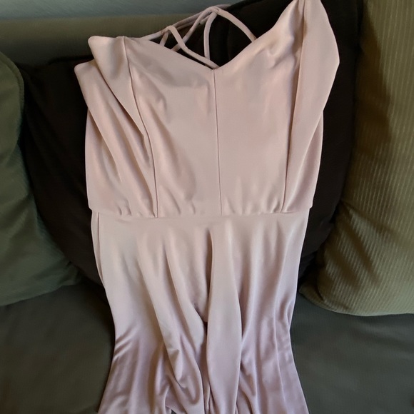 Light pink mini dress - Picture 3 of 4